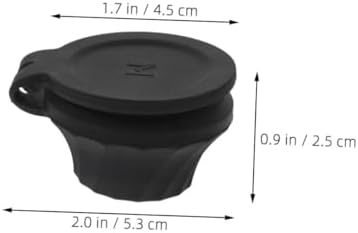 6-Piece Durable Squeeze Bottle Caps Reusable Leak-Proof Design