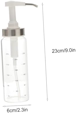 SHOWERORO 300ml Sauce Bottle with Squeeze Mechanism