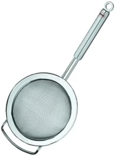 Rsle Stainless Steel Round Handle Kitchen Strainer Coarse Mesh 79-inch