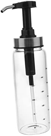 VOSAREA 300ml Kitchen Condiment Pump Dispenser