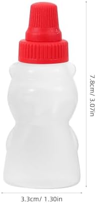 HOLIDYOYO Bear Shape Mini Sauce Bottles