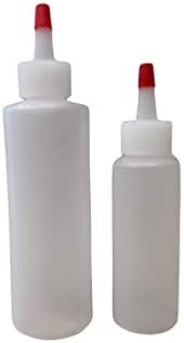 BPA-Free Condiment Squeeze Bottles 4oz 2oz Set