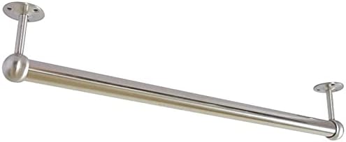 Stainless Steel Towel Bar Rail with Extra Space Saver in 80cm 90cm 100cm