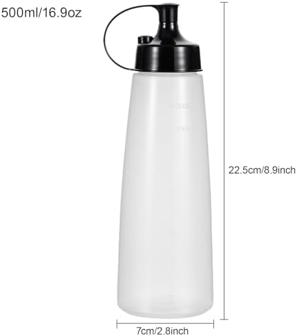 Squeeze-Perfect Katfor odorless Eco-friendly condiment bottle in 2pack