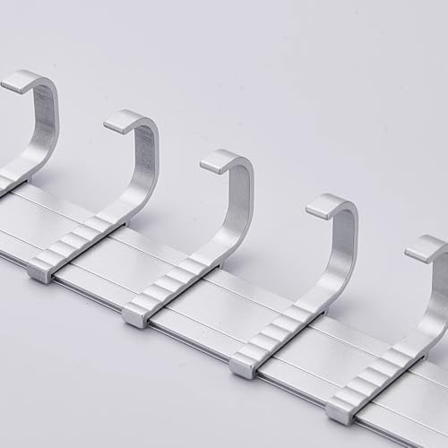 Over-the-Wall Towel Holder Space Aluminum Mesh Basket Bathroom Essential Tool