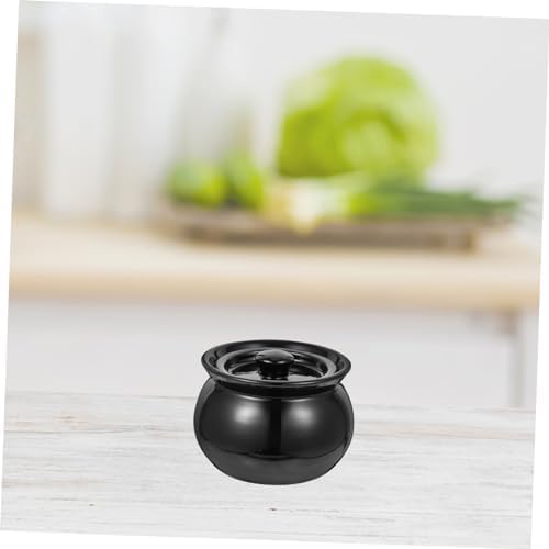 Crock Pot with Lids Clay Soup Bowl for Home Cooking