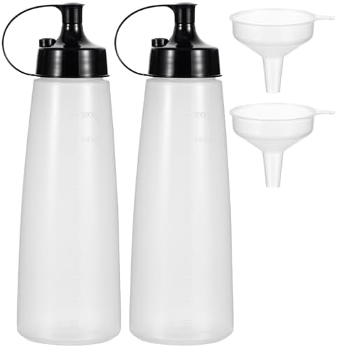 Squeeze-Perfect Katfor odorless Eco-friendly condiment bottle in 2pack