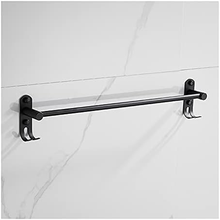 Stainless Steel Black Towel Rail