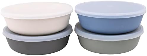 Bamboo Set of Four Eco-Friendly Kids 15oz Bowls with Style - Yummy