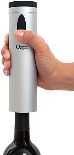 Ozeri Fascina Electric Wine Opener and Corkscrew Silver 1
