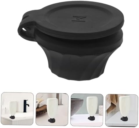 6-Piece Durable Squeeze Bottle Caps Reusable Leak-Proof Design