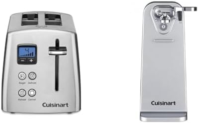 Sturdy 2-Slice Toaster Set with Recursive Can Opener