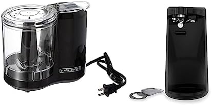 Effortlesslythin Delicious with BlackDecker FreshPrep 3-Cup Chopper Can Opener