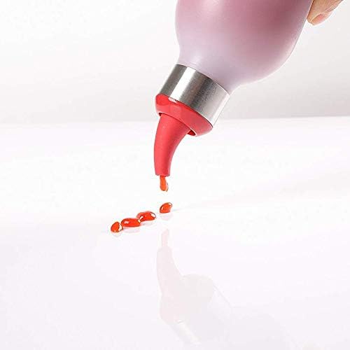 Kasuki -- Plastic Squeeze Bottle Condiment Dispenser - Professional Design Environment-Friendly Fast-acting