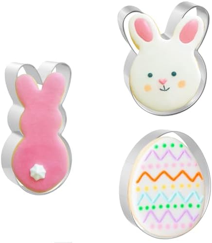 Perfect Easter Cookie Cutters 3-Pack