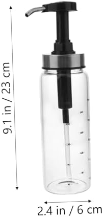 VOSAREA 300ml Kitchen Condiment Pump Dispenser