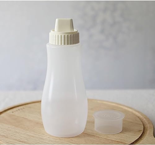 Minecook 5 Holes Squeeze Sauce Bottle with Dust Lid 380ml