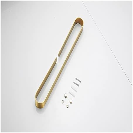 High-Quality Aluminum Towel Rail Wall-Mounted Bathroom Towel Holder Gold Black Option