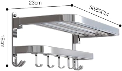 Stainless Steel Towel Holder Wall-Mounted 304 Towel Rack