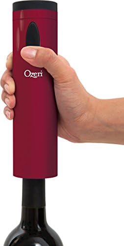 Ozeri OW08A-R Red Engine Electric Wine Bottle Opener