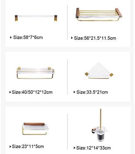 Stylish Walnut Towel Rack for the Bathroom