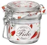 Bormioli Rocco 1234 Fido Clear Jar 675 Oz