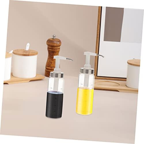 SHOWERORO 300ml Sauce Bottle with Squeeze Mechanism