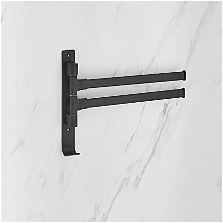 Sturdy Black Towel Rail for Your Bathroom
