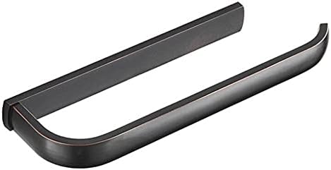 Black Towel Rail Wall Mounted Square Towel Bar