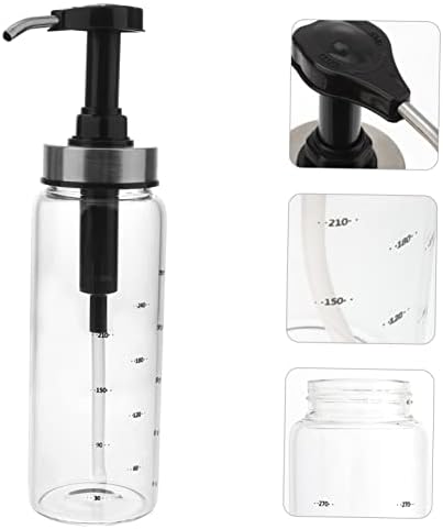 VOSAREA 300ml Kitchen Condiment Pump Dispenser