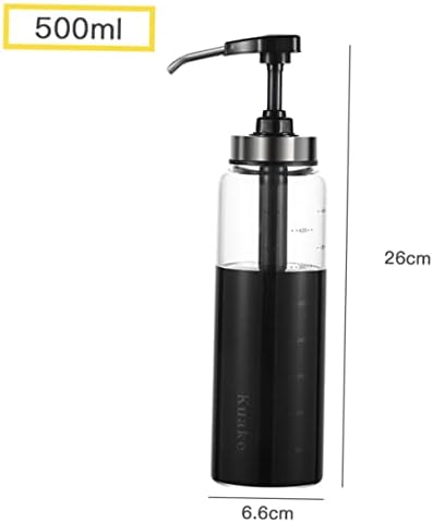 500ml Precision Sauce Pump Dispenser for Home Kitchen Restaurant