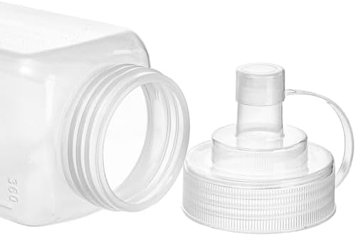 Set of 12 Squeeze Condiment Bottles 12 oz Wide Mouth