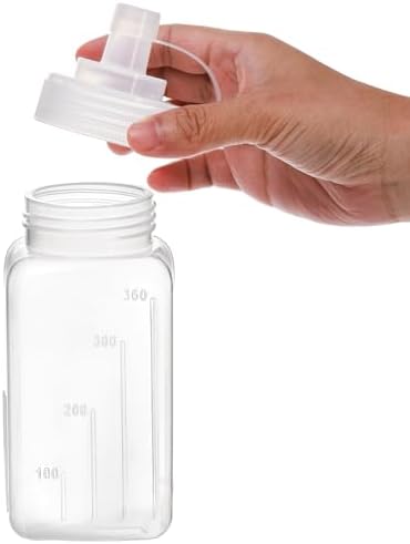 Set of 12 Squeeze Condiment Bottles 12 oz Wide Mouth