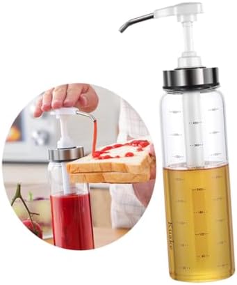 convenience and space-saving ketchup and salad sauce bottle with 500ml capacity