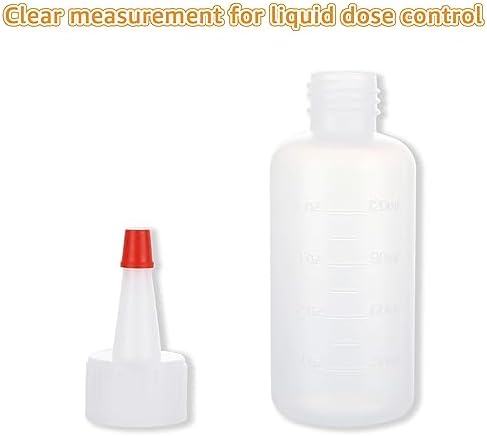 QTLCOHD 40 Pack 4 Oz Squeeze Bottles