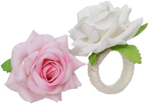 Charm of Roses Napkin Rings Set by werdecade