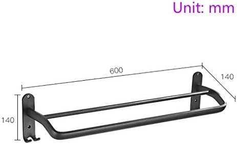 Sturdy Modern Double Towel Bar for Bathroom