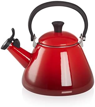 Le Creusage 17 Quart Kone Teakettle Red