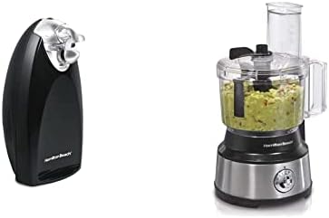Hamilton Beach Electric Can Opener Food Processor Vegetable Chopper
