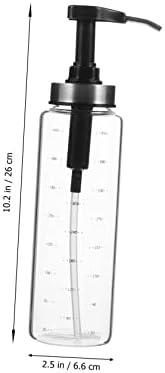 Sleek 500ml Glass Stainless Steel Ketchup Salad Dressing Squeeze Bottle