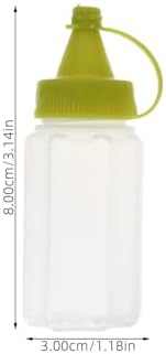 Alipis 4 Pcs Mini Squeeze Bottles