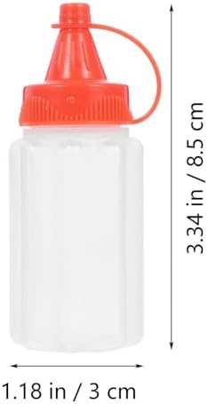 4-Piece Metal Squeeze Bottles Set