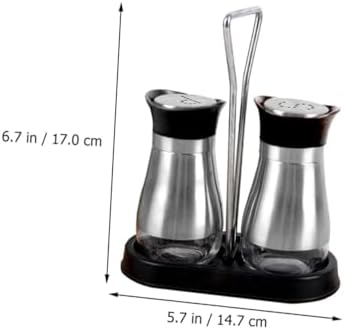 VOSAREA 6 Pack Condiment Jars Set