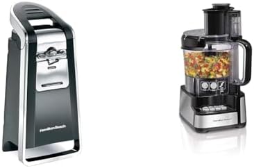 Hamilton Beach 76606ZA Electric Can Opener Food Processor Set