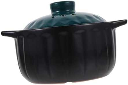 GRIRIWMini Ceramic Casserole Pot with Lid for Home Use
