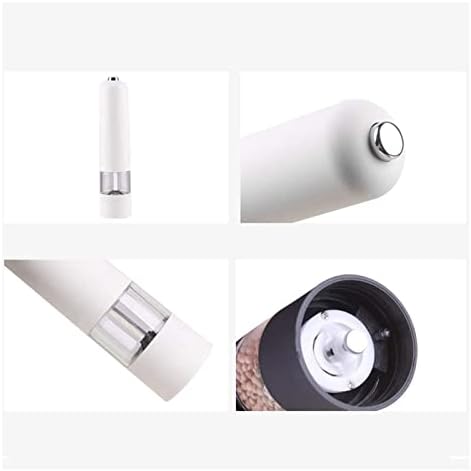 Refillable Pepper Mill with LED Light Set