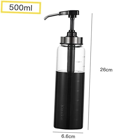 500ml Black Squeeze Sauce Dispenser
