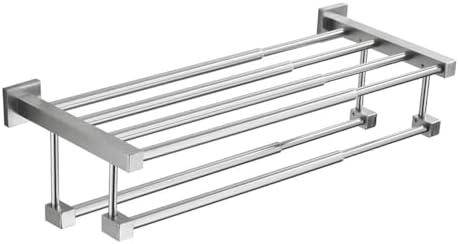 Wall-Mounted Stainless Steel Towel Holder