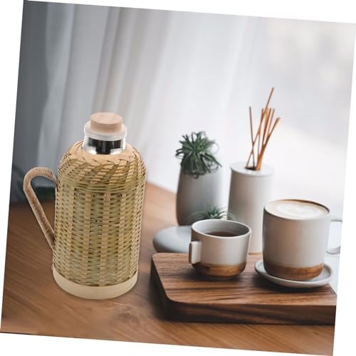 Mucklily Insulated Bamboo Kettle - Eco-Friendly Thermal