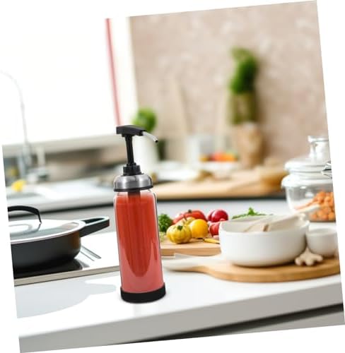 TIDTALEO Syrup Pump Bottle 300ml